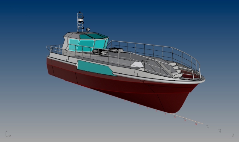 EP329 14,95 m Crew Boat